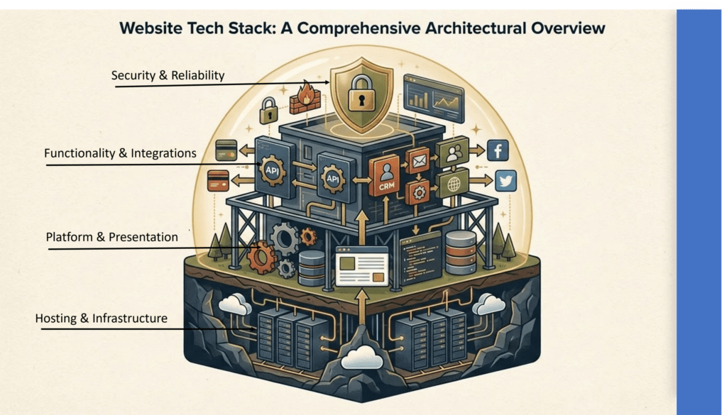 Full Website Stack Illustration